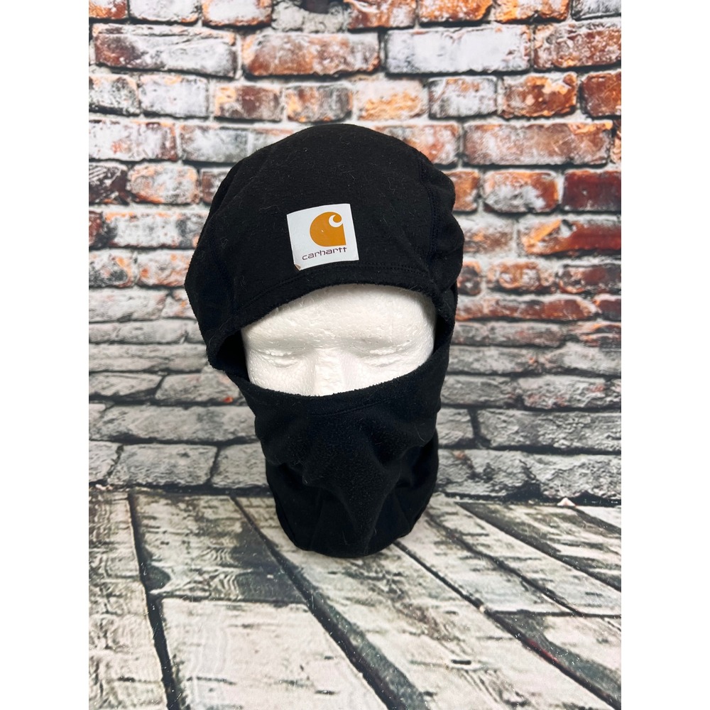 Carhartt Force Balaclava Black Fleece Face Mask Hood Winter Workwear One Size